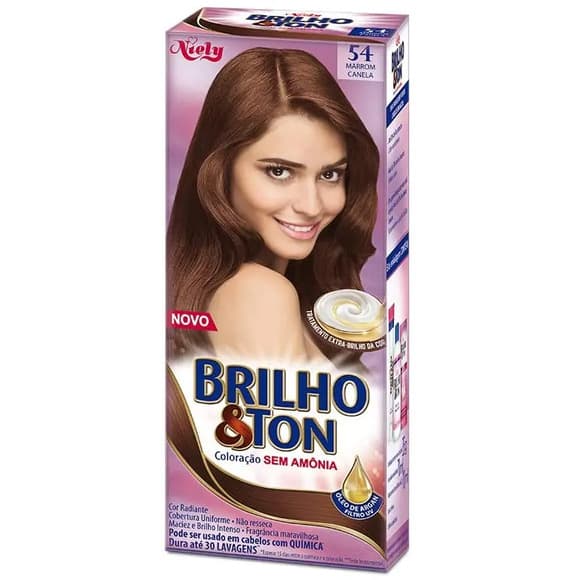 TINT BRILHO E TON 54 LOURO NATURAL