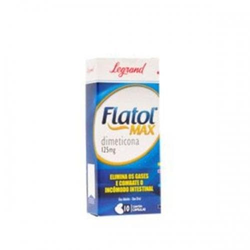 FLATOL MAX 125MG BL/10CAP