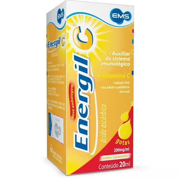 ENERGIL C 200MG GTS 20ML