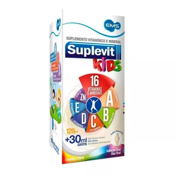 SUPLEVIT KIDS 120 ML+ 30 ML