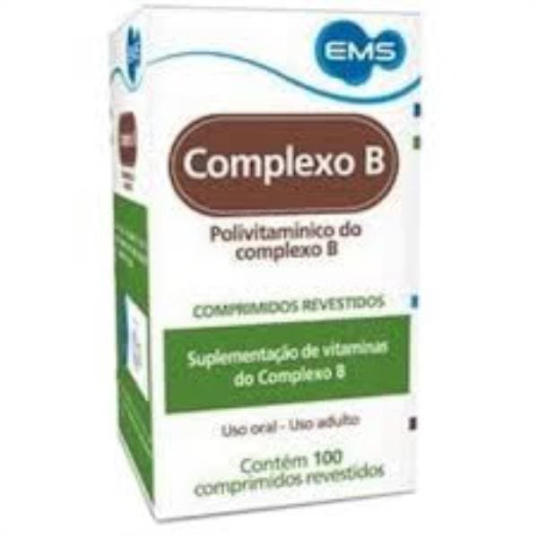 COMPLEXO B EMS C/100 DR.