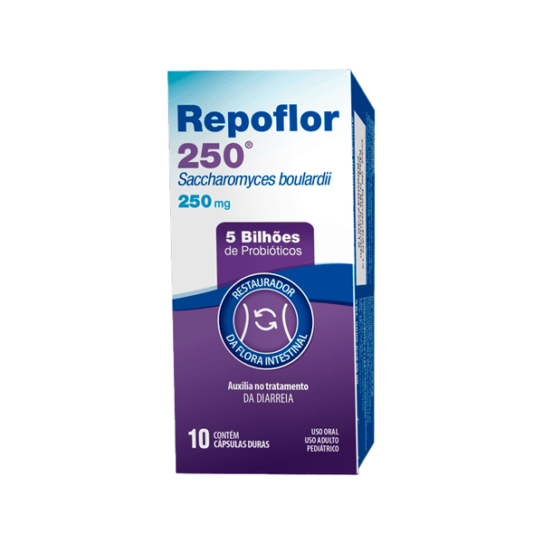 REPOFLOR 250MG 10CPS