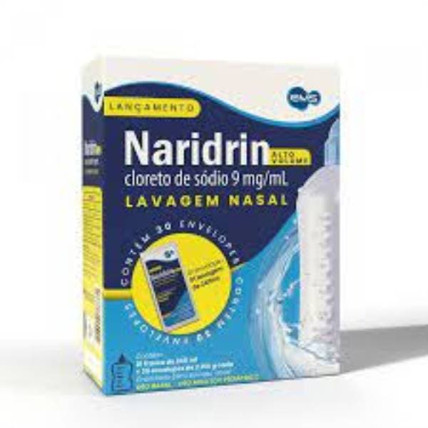 NARIDRIN LAVAGEM NAS C/ 30ENVX2,16G+FR240