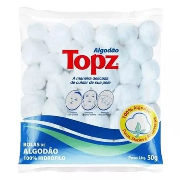 ALGODAO TOPZ BOLA 50 GRS