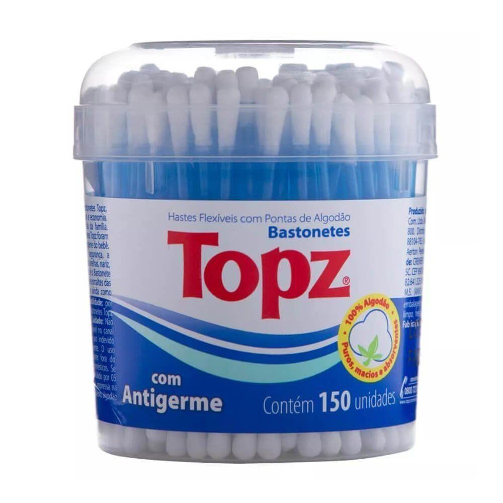 BASTONETES TOPZ POTE C/150UN