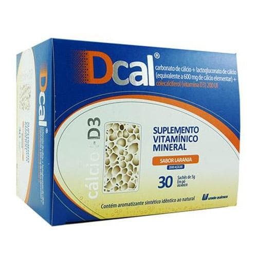 DCAL 600MG/200UI PO EFERV 30SACH 5G