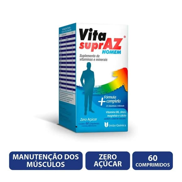 VITA SUPRAZ HOMEM CX 60 COMP