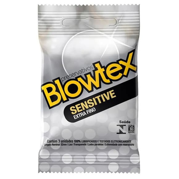 PRES BLOWTEX SENSITV EXTRA FINO C/3