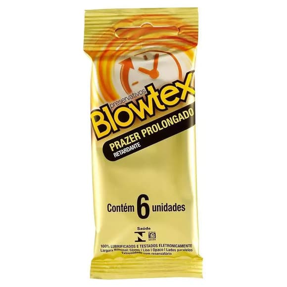 PRES BLOWTEX EFEITO PROLONGADO C/6