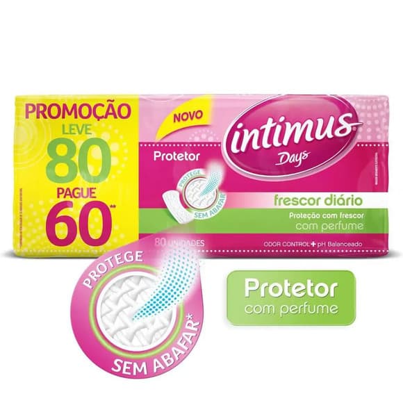 ABS INTIMUS DAYS ECONOM C/PERF C/80