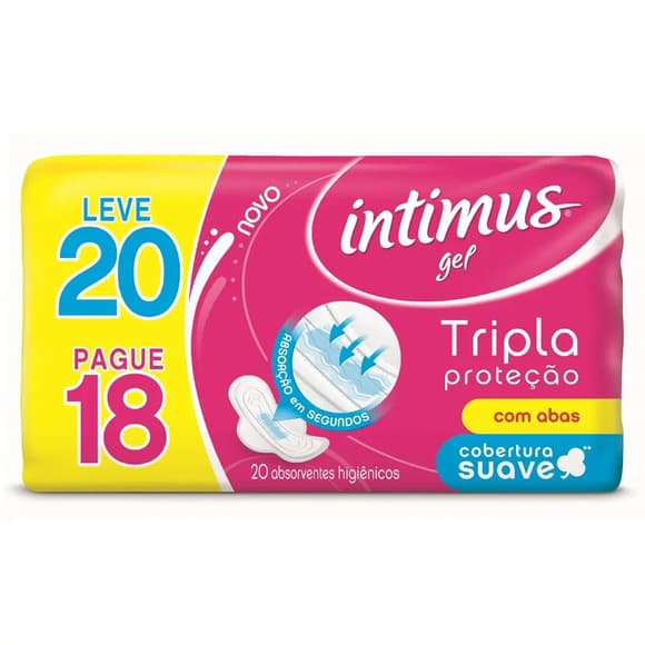 ABS INTIMUS GEL NOR SUA C/ABAS C/20