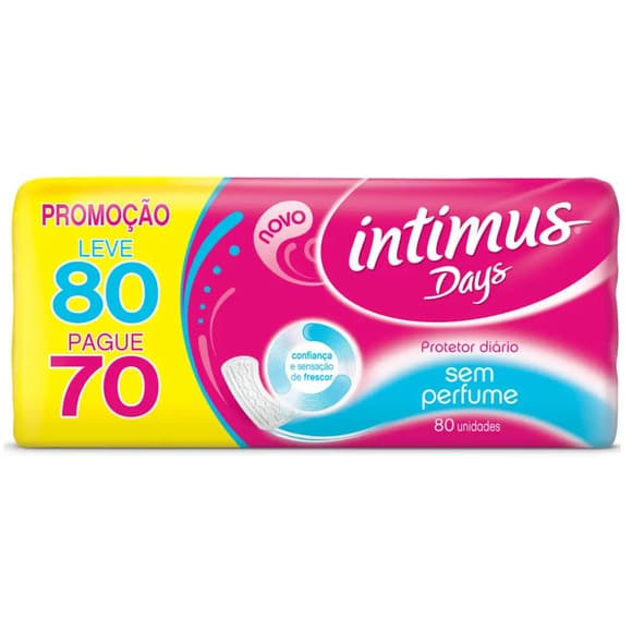 ABS INTIMUS DAYS RES  LV 80 PG 70 S/PERFU