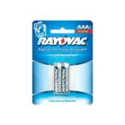 PILHA RAYOVAC AAA ALCALINA C/2 UNID