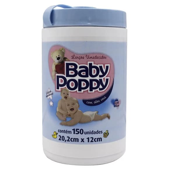 LENCO BABY POPPY AZUL