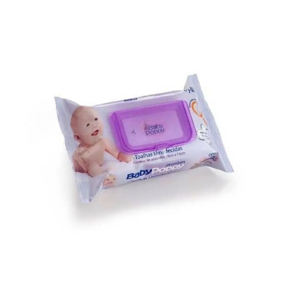 TOALHA UMED BABY POPPY 96 UNIDADES