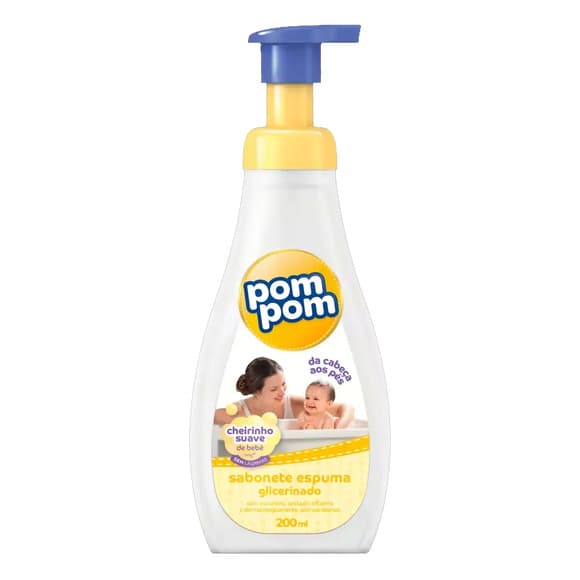 SAB LIQ POM POM ESPUMA GLICERIN 200M