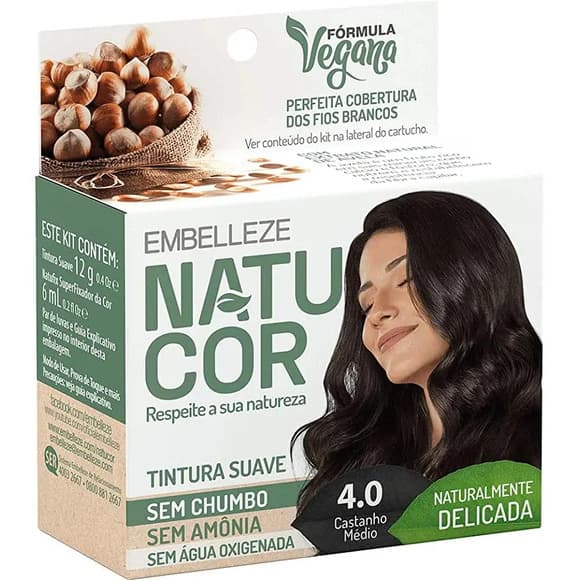 TINT NATUCOR 4,0 CASTANHO MEDIO