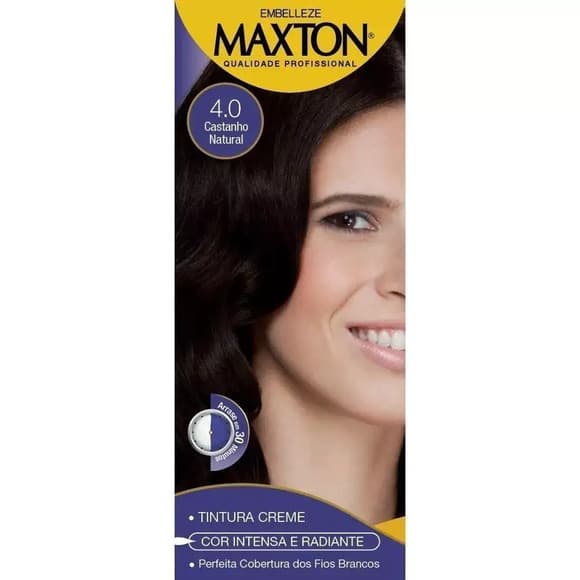 TINT MAXTON 4.0 KIT CASTANHO NATURAL