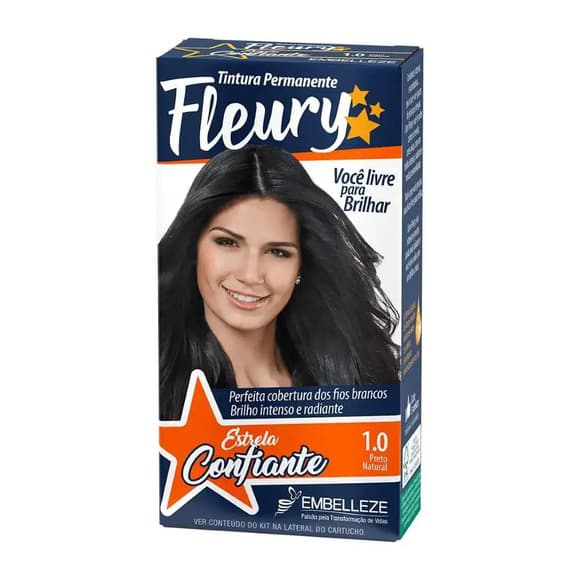 TINT FLEURY 1.0 PRETO