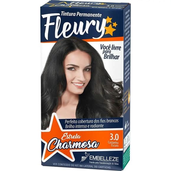 TINT FLEURY 3.0 CASTANHO ESCURO