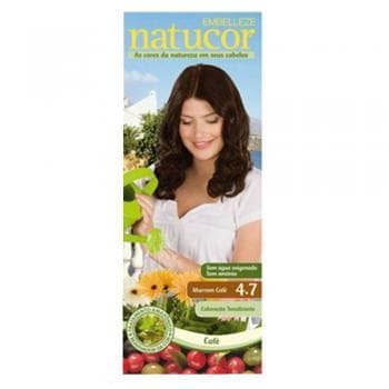TINT NATUCOR 4.7 KIT MARROM CAFE