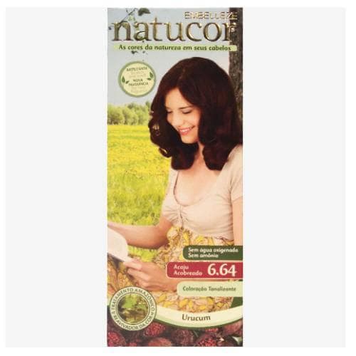 TINT NATUCOR 6.64KIT ACAJU ACOBREADO