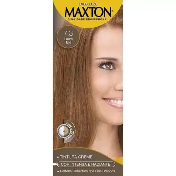 TINT MAXTON 7.3 LOURO MEL CREME 60G