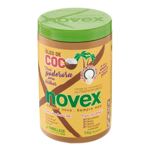 CR TRAT NOVEX OLEO DE COCO 1KG