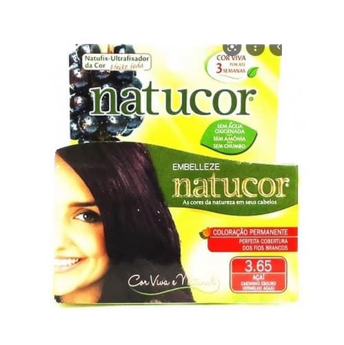 TINT NATUCOR 3.65 CAST ESC VERM ACAJU