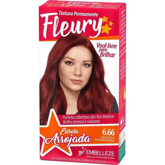 TINT FLEURY 6.66 LOURO ESC VERM PROF