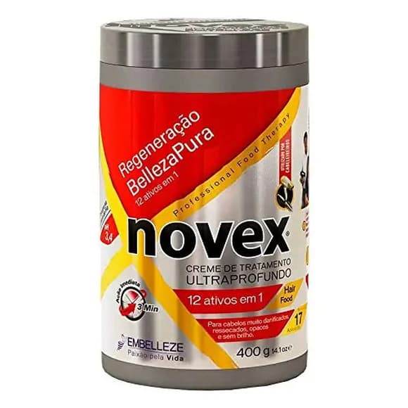 CR TRAT NOVEX 400 GR BELEZA PURA 12X1