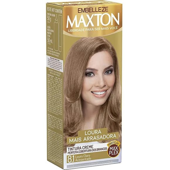TINT MAXTON 8.1 KIT PRATICO LOURO SUECO