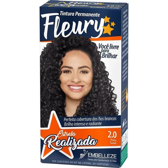 TINT FLEURY 2.0 PRETO SUAVE