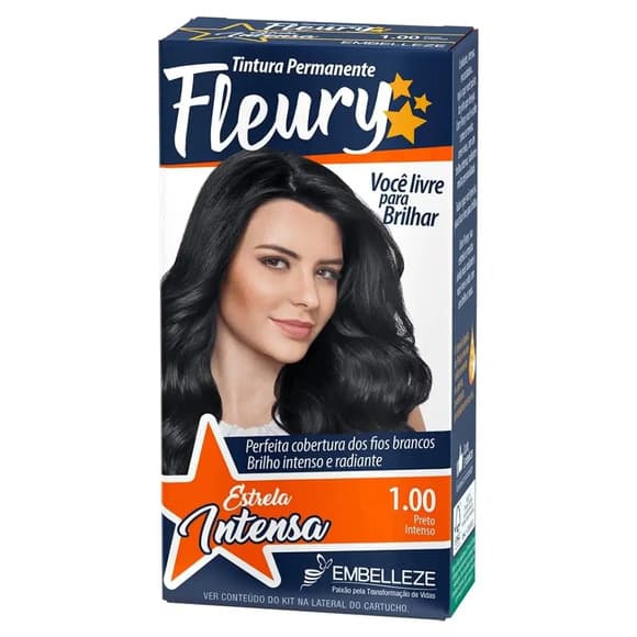 TINT FLEURY 1.00 PRETO INTENSO