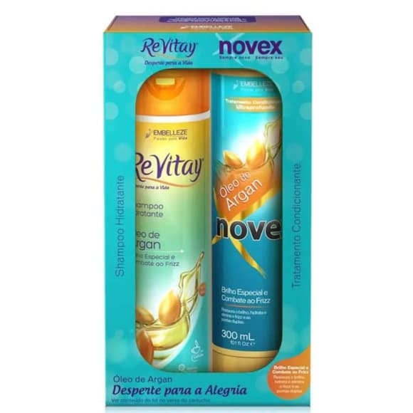 KIT SH +COND  NOVEX VITAY OLEO ARGAN