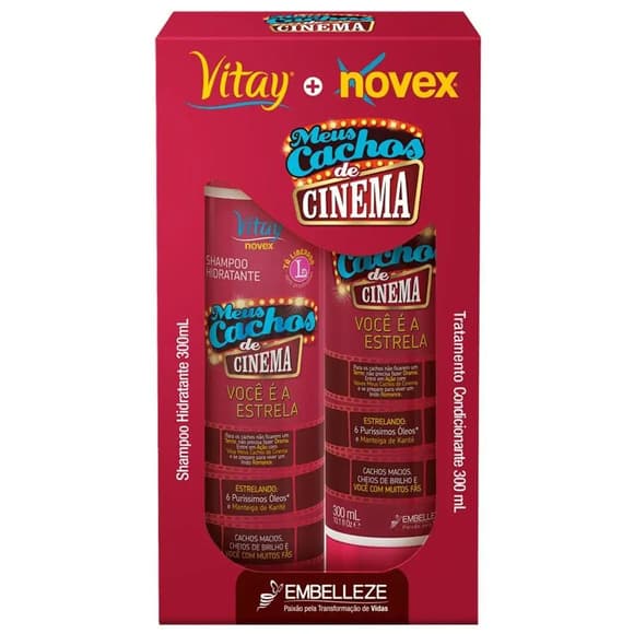 KIT SH +COND NOVEX   MEU CACHOS
