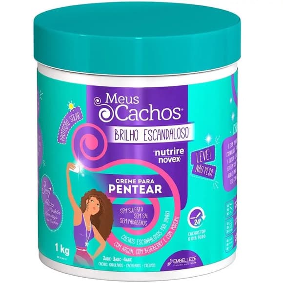 CR PEN NOVEX CACHOS  BRILHO 1KG