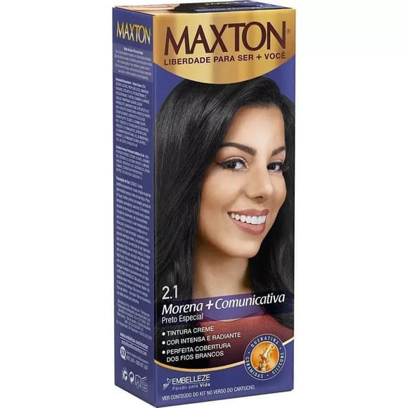 TINT  MAXTON 2,1 PRETO ESPECIAL