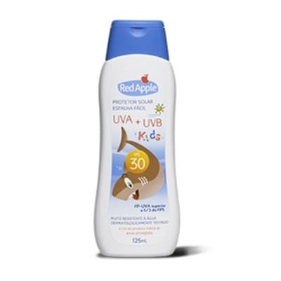 PROT SOL RED APPLE KIDS BLOQ FPS30 125M