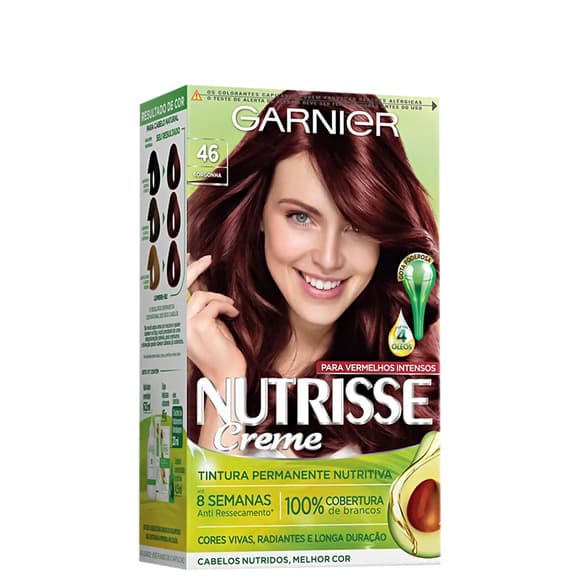 TINT NUTRISSE 46 VERMELHO BORGONHA