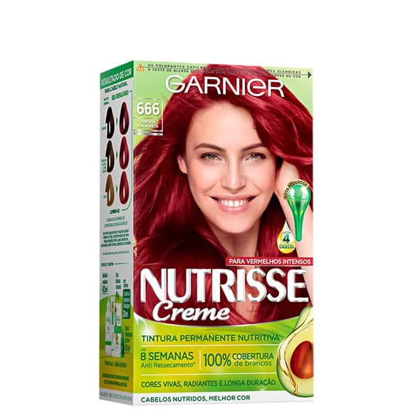 TINT NUTRISSE 666 RUBI LOURO ESC AVERM