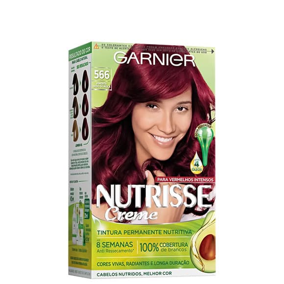 TINT NUTRISSE 566 CAST CLARO VERM INT