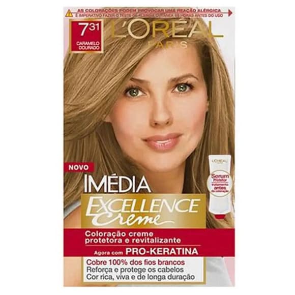 TINT IMEDIA 7.31 CARAMELO DOURADO