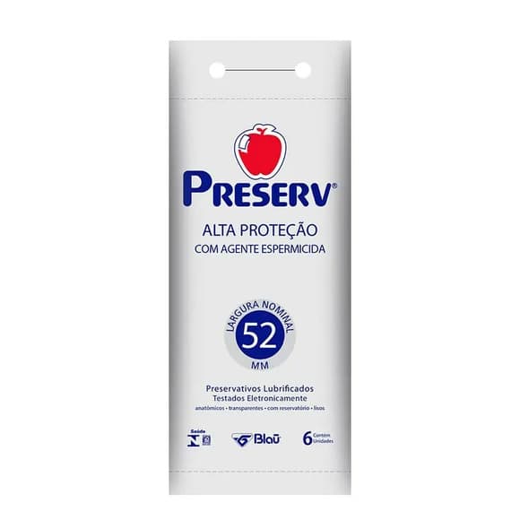 PRES PRESERV LUB.C/6 C/ AG. ESPERMICIDA