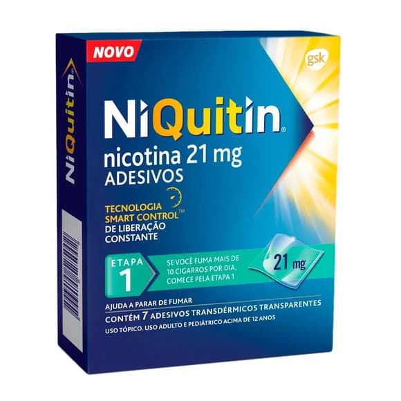 NIQUITIN DP 21MG CT C/7ENV