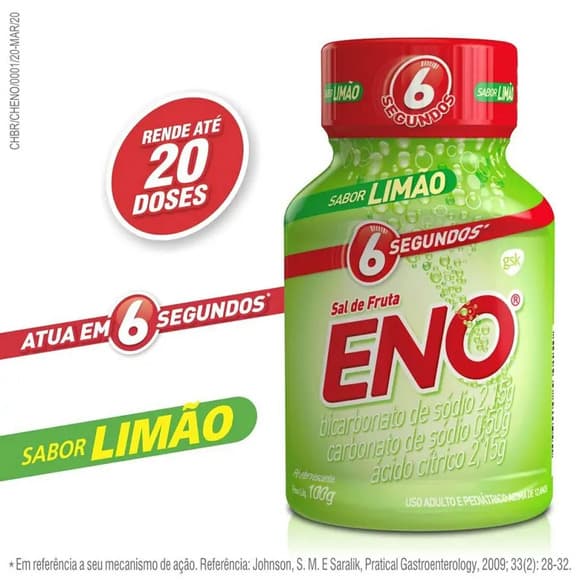 SAL DE FRUTA ENO LIMAO 100G
