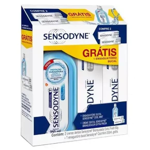 KIT SENSODYNE 2 CR+1 SOL BUCAL