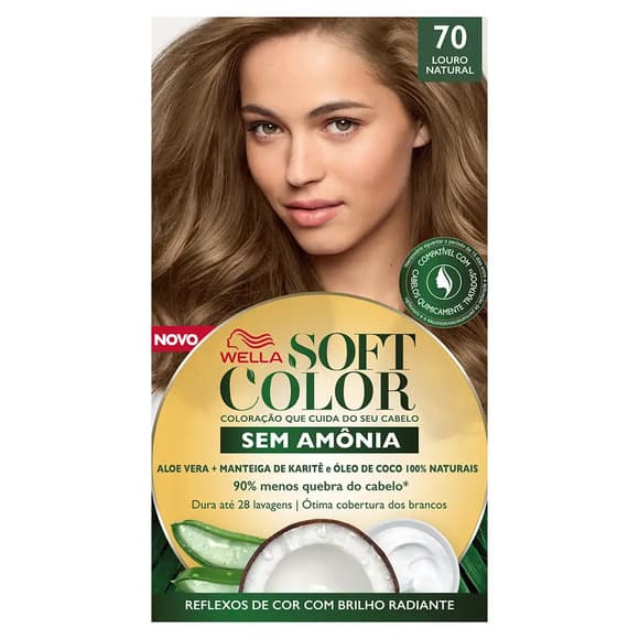 TINT SOFT COLOR 70 LOURO NATURAL