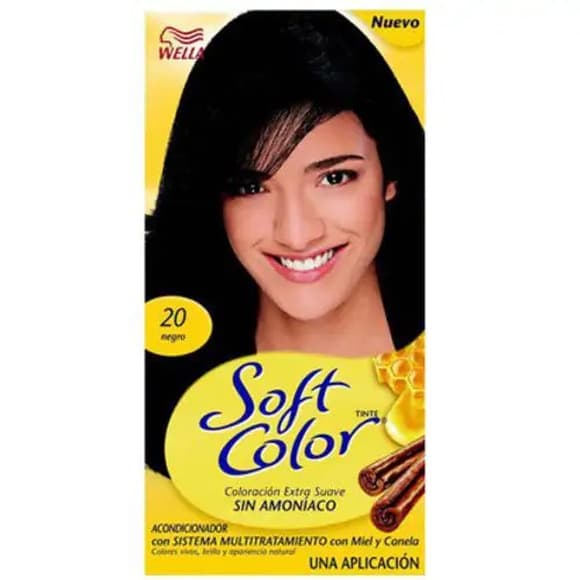 TINT SOFT COLOR 20 PRETO