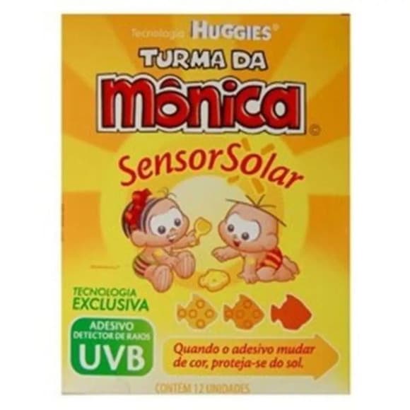 PROT SOL TURMA MONIC ADESIVO C/12UN